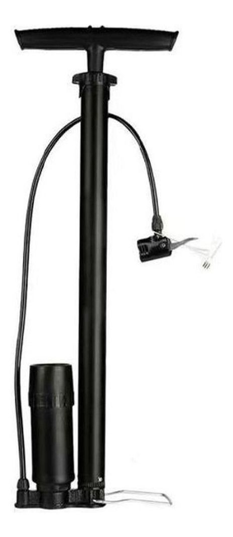 Bombin Bicicleta Pro Inflador Balon Medidor Presion Norplat-0