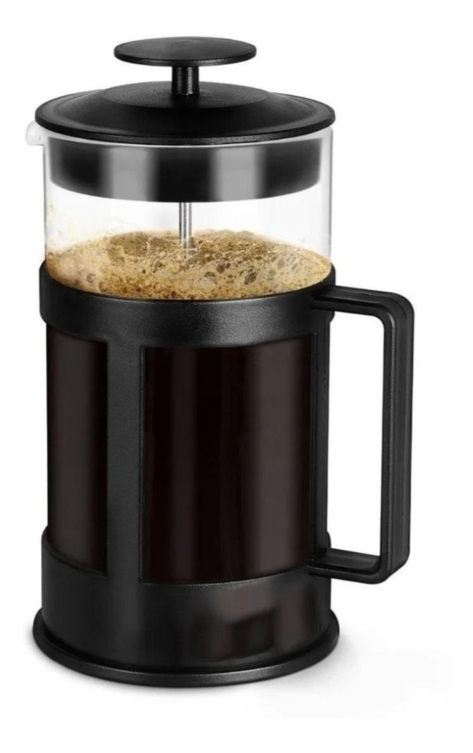 Prensa Francesa Cafetera 600 Ml Filtro Vidrio Café - Norplat-0