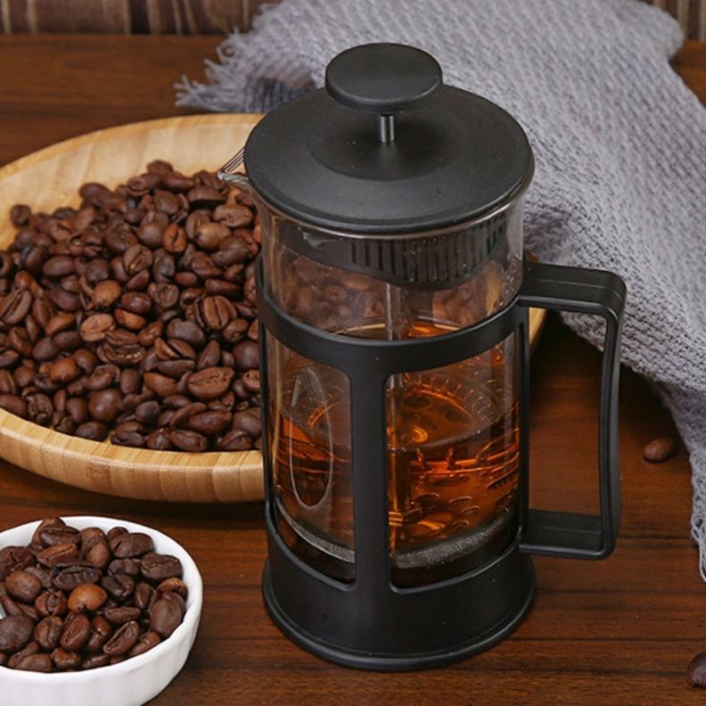 Prensa Francesa Cafetera 600 Ml Filtro Vidrio Café - Norplat-4