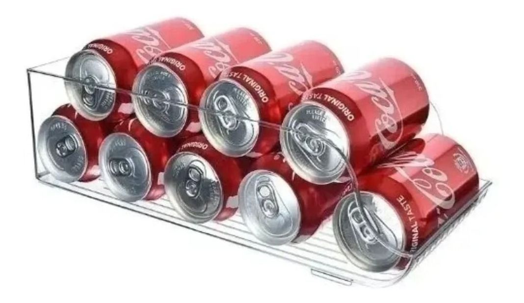 Organizador De Refrigerador Latas 13x10x34 Cm - Norplat-0