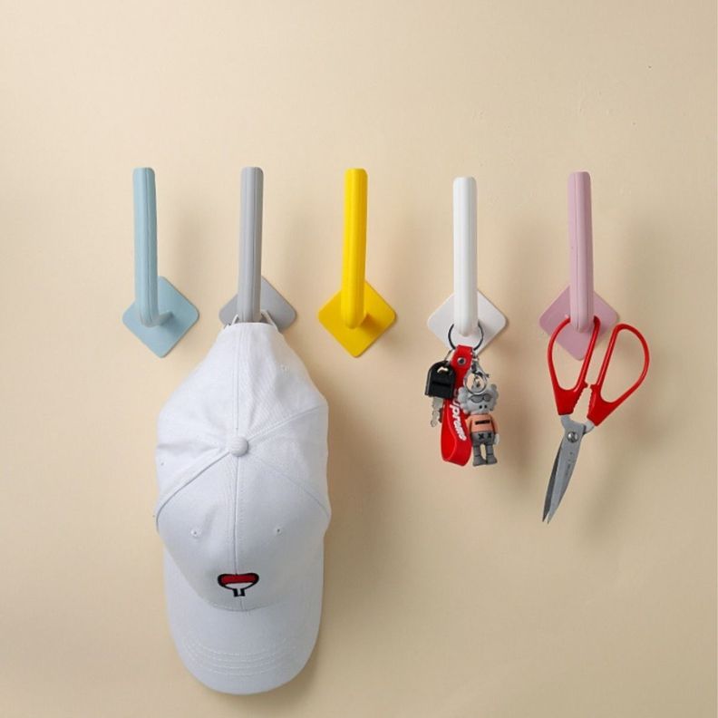 Pack 5 Ganchos Xl Autoadhesivos Ideal Cocina Tablas Paños - Norplat-1
