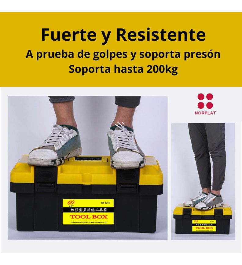 Caja Para Herramientas Premium Pro 42cm Tornillera - Norplat-3