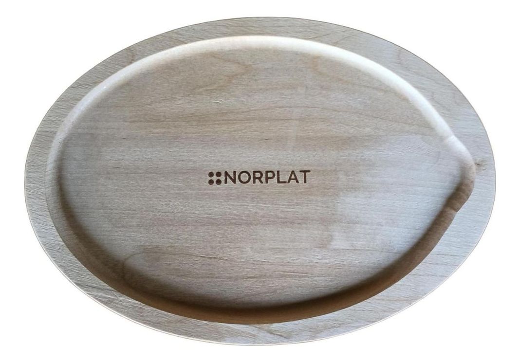 Sarten Hierro Fundido 24.5 Cm Con Base Madera - Norplat-4