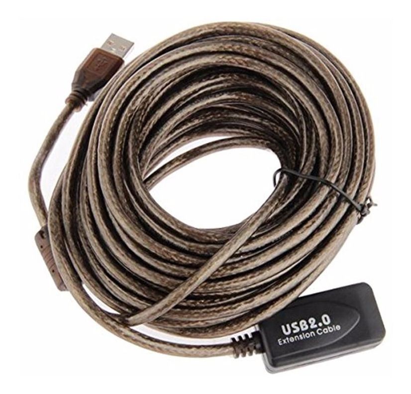 Extension Cable Usb A Usb 10m Blindado Sin Perdida - Norplat-0