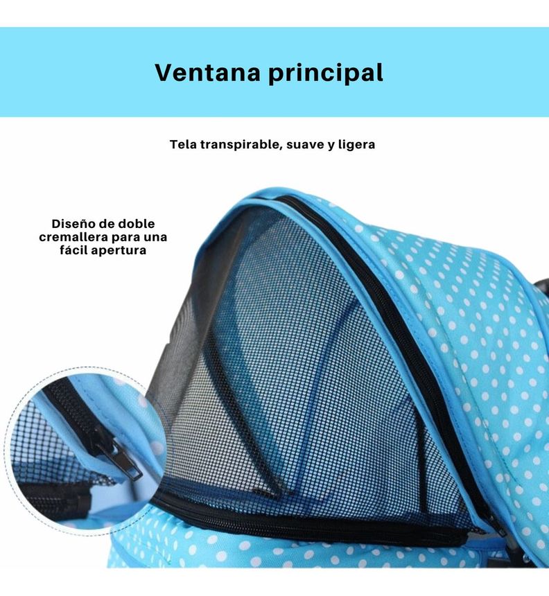 Coche Para Mascotas Perros Gato Carrito Aire Libre - Norplat-7