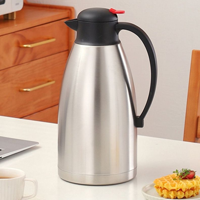 Jarra Térmica Acero Inox 2lts Conserva Caliente Frio - Norplat-2