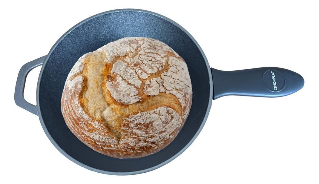 Dutch Oven Norplat Ø26cm 2 Sartenes Hierro Fundido + 2 Grip-1