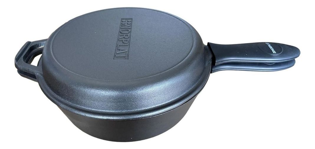 Dutch Oven Norplat Ø26cm 2 Sartenes Hierro Fundido + 2 Grip-3
