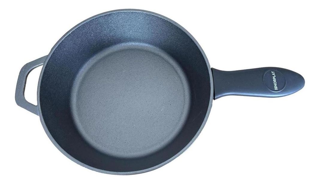 Dutch Oven Norplat Ø26cm 2 Sartenes Hierro Fundido + 2 Grip-4