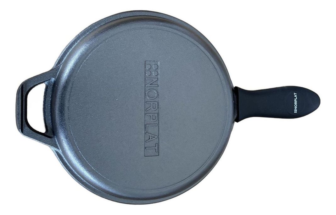 Dutch Oven Norplat Ø26cm 2 Sartenes Hierro Fundido + 2 Grip-5