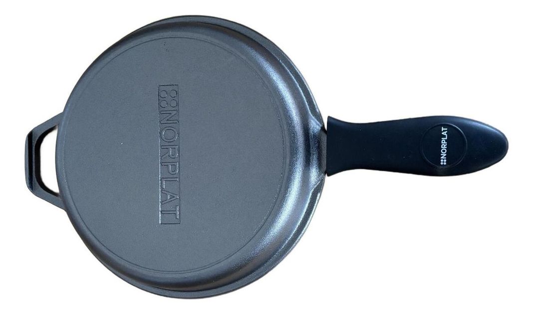 Dutch Oven Norplat Ø26cm 2 Sartenes Hierro Fundido + 2 Grip-6