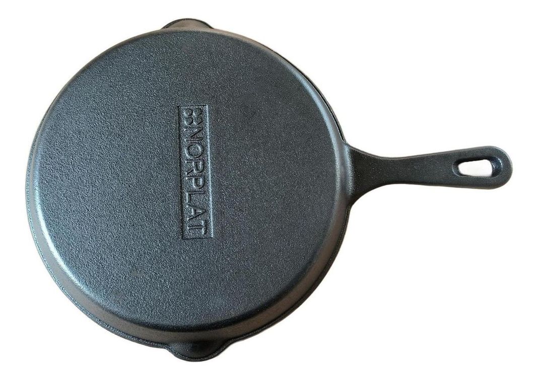 Sarten Hierro Fundido Norplat 20cm Redondo Para Freir Cocina-4