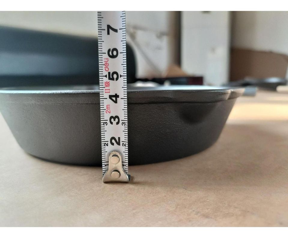 Sarten Hierro Fundido Norplat 20cm Redondo Para Freir Cocina-8