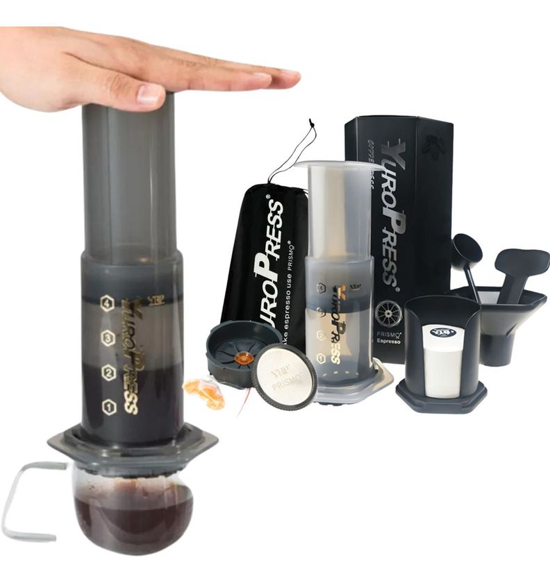 Cafetera Portátil Norplat Press Cafe Italiano Expreso Manual-0