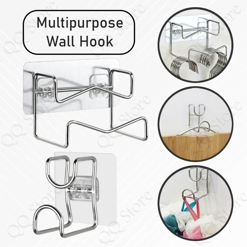 Colgador Autoadhesivo Ideal Para Colgar Perchas Y Ganchos - Norplat-3