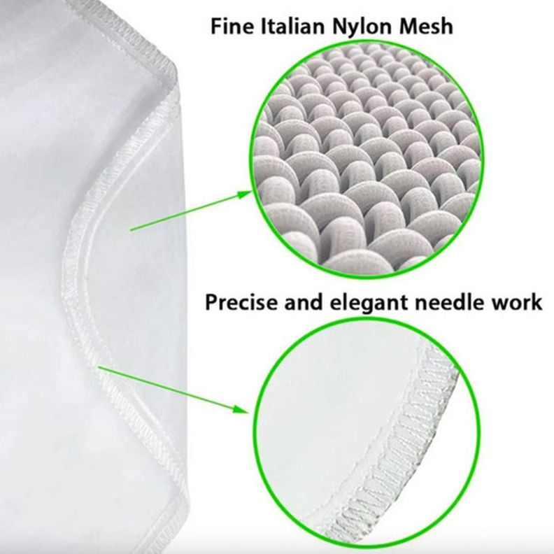Set 3 Bolsas Para Filtrar Leche Vegetal Malla Fina - Norplat-3