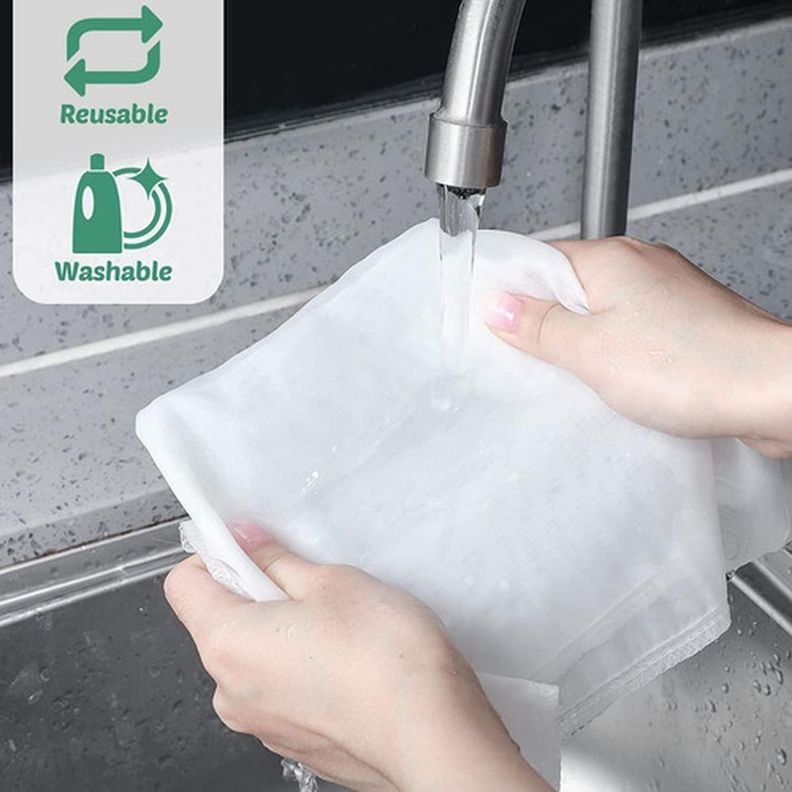 Set 3 Bolsas Para Filtrar Leche Vegetal Malla Fina - Norplat-4