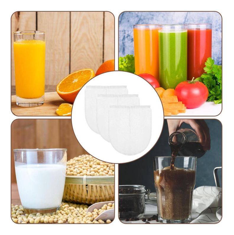 Set 3 Bolsas Para Filtrar Leche Vegetal Malla Fina - Norplat-9