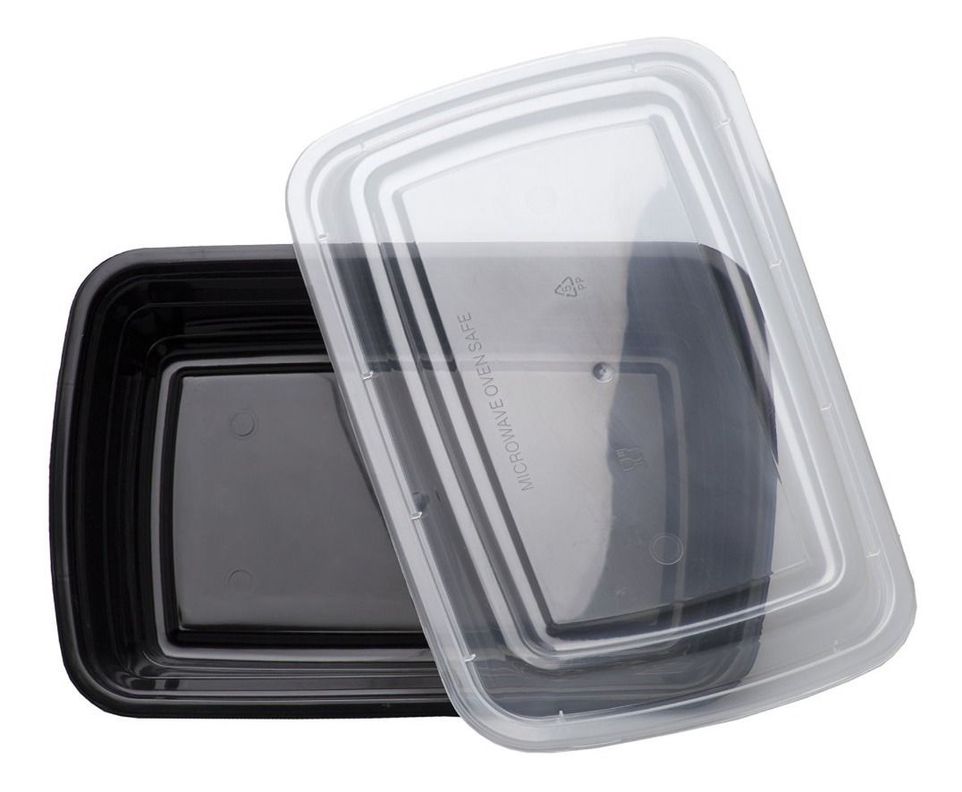 Recipientes Comida Pack 50pz Ecológico Reutilizable - Norplat-2