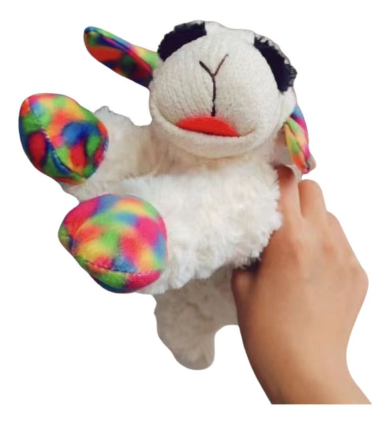 Peluche Oveja Con Texturas Y Sonido Para Mascotas Y Niños - Norplat-3