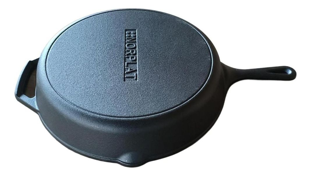 Set De 2 Sartenes Hierro Fundido 10 Y 12 Pulgadas - Norplat-7