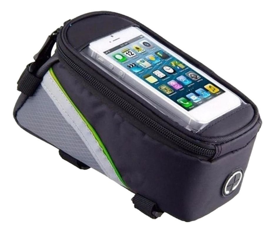 Alforja Bolso Delantero Bicicleta Porta Celular Gps Norplat-0