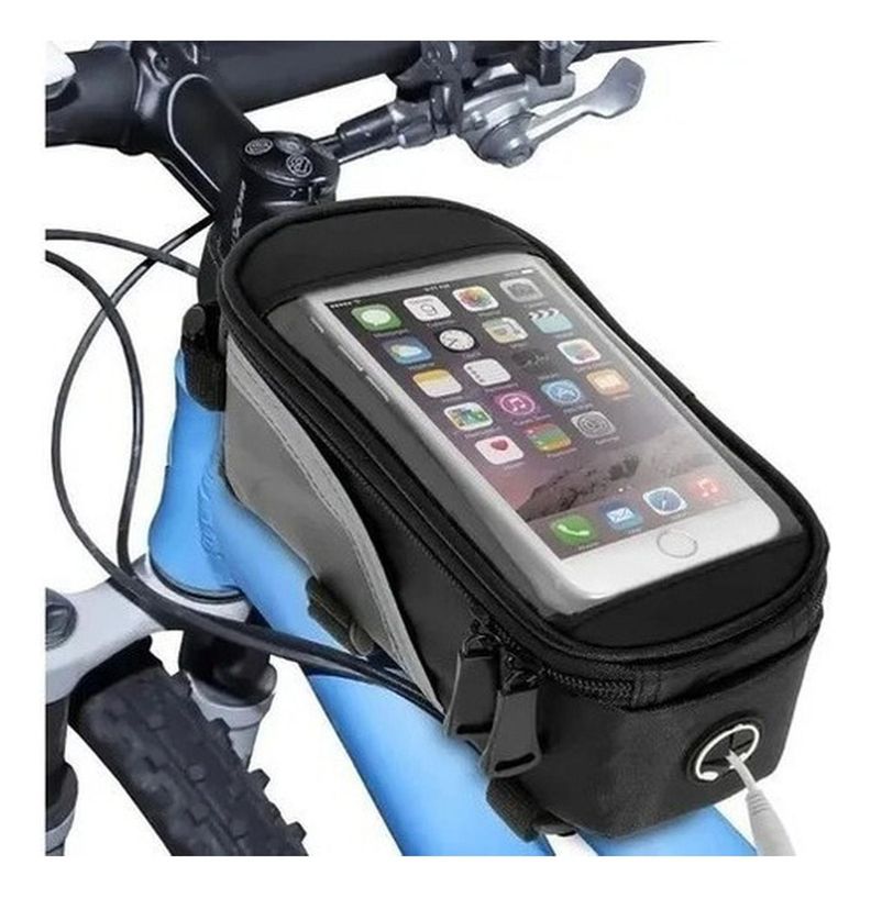 Alforja Bolso Delantero Bicicleta Porta Celular Gps Norplat-1