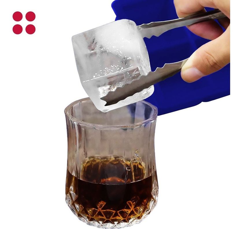 Molde De Silicona Para Cubos De Hielo 5cm - Norplat-1