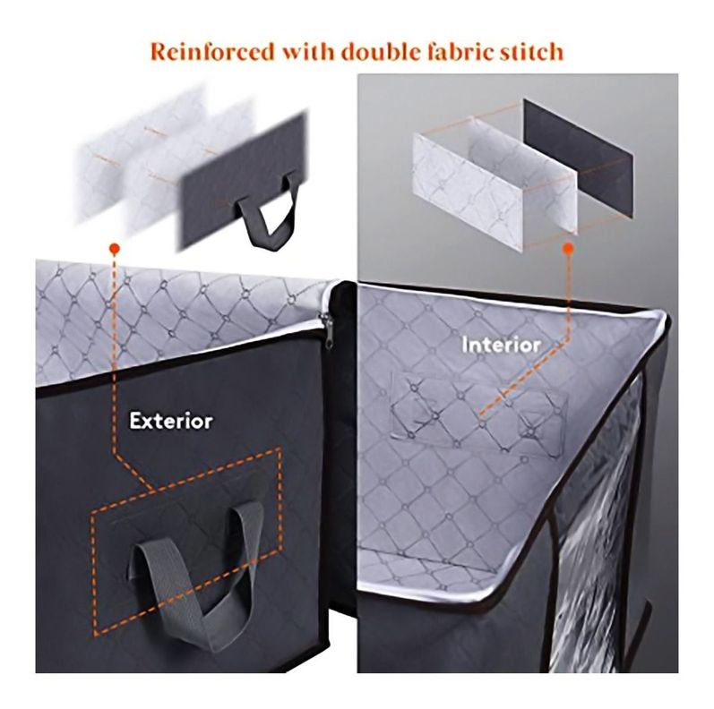 Organizador Bolsas De Almacenamiento De Ropa Set X3 - Norplat-2