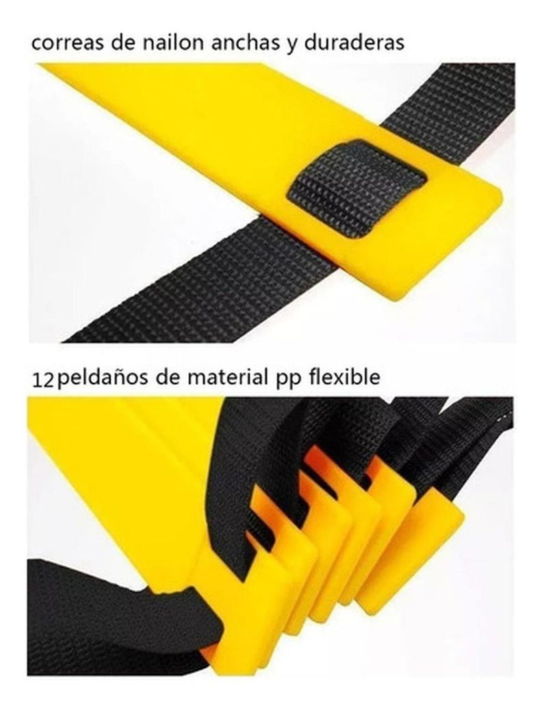 Escalera Coordinacion Deportiva Kit De Entrenamiento Norplat-3