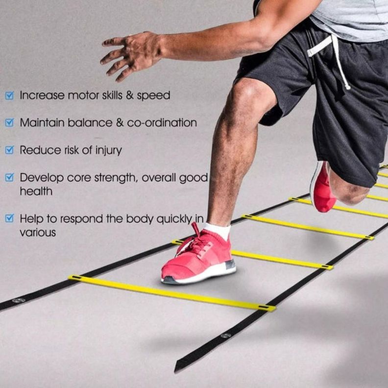 Escalera Coordinacion Deportiva Kit De Entrenamiento Norplat-8