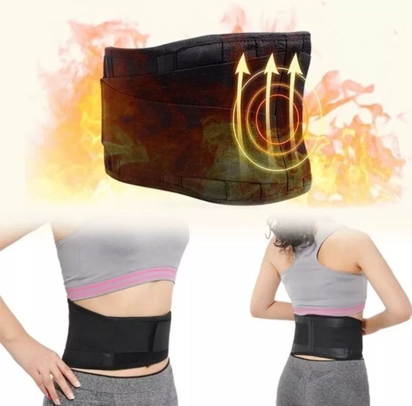 Faja Lumbar Cinturon Alivia Dolor Y Reductor Abdomen Norplat-1