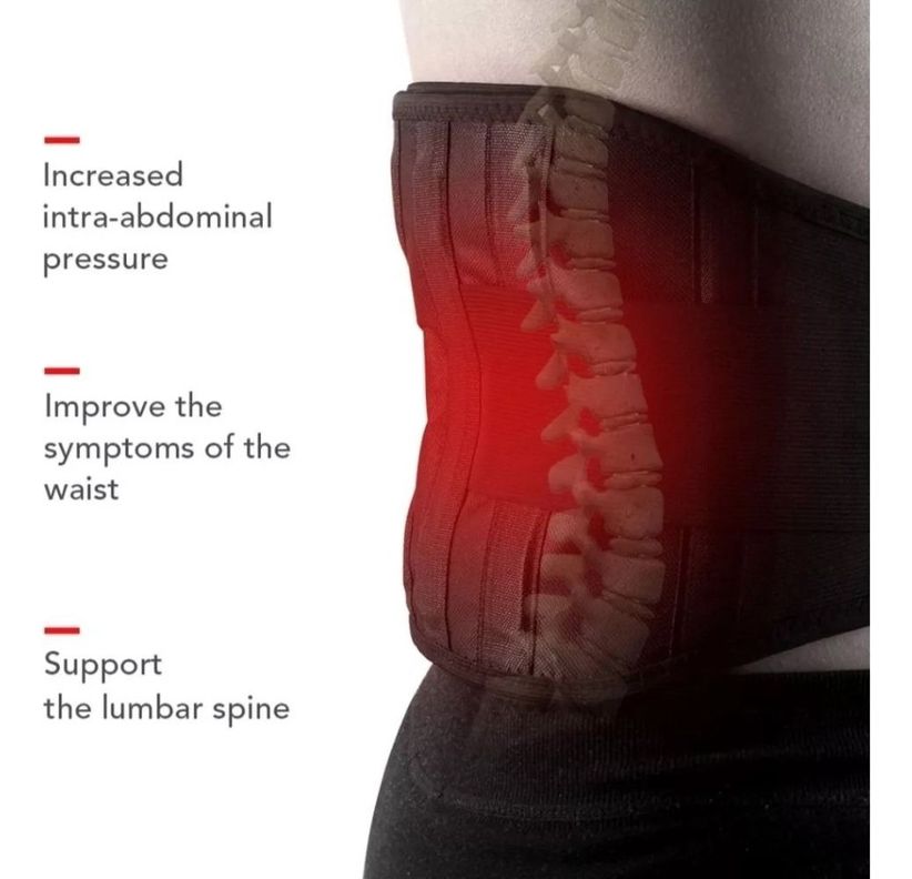 Faja Lumbar Cinturon Alivia Dolor Y Reductor Abdomen Norplat-4