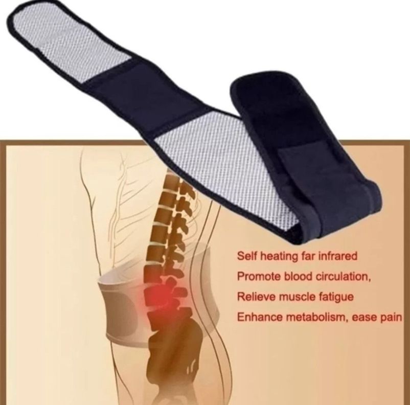 Faja Lumbar Cinturon Alivia Dolor Y Reductor Abdomen Norplat-5