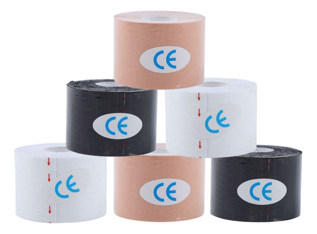 Cinta Kinesiológicas Vendaje Neuromuscular Tape X6pcs 5mx5cm - Norplat-0