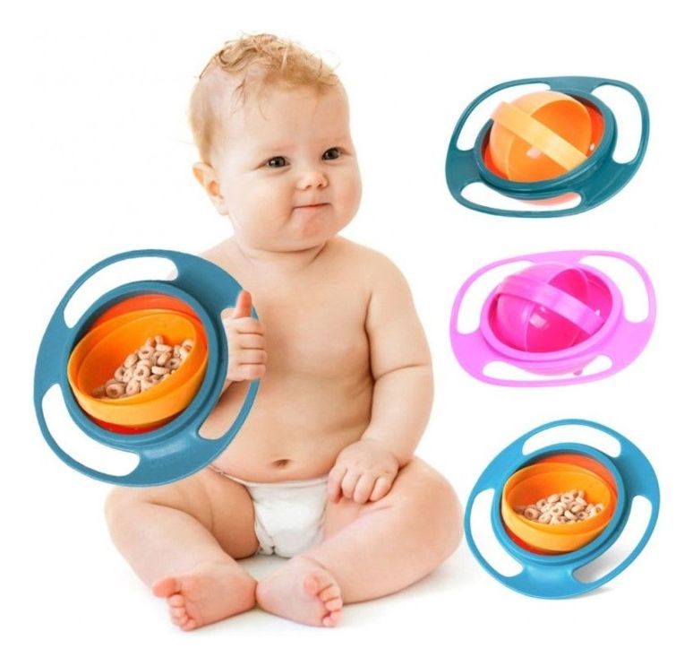 Plato Para Bebe Bowl Antiderrame Guagua Antivuelco - Norplat-1