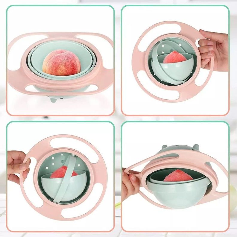 Plato Para Bebe Bowl Antiderrame Guagua Antivuelco - Norplat-3