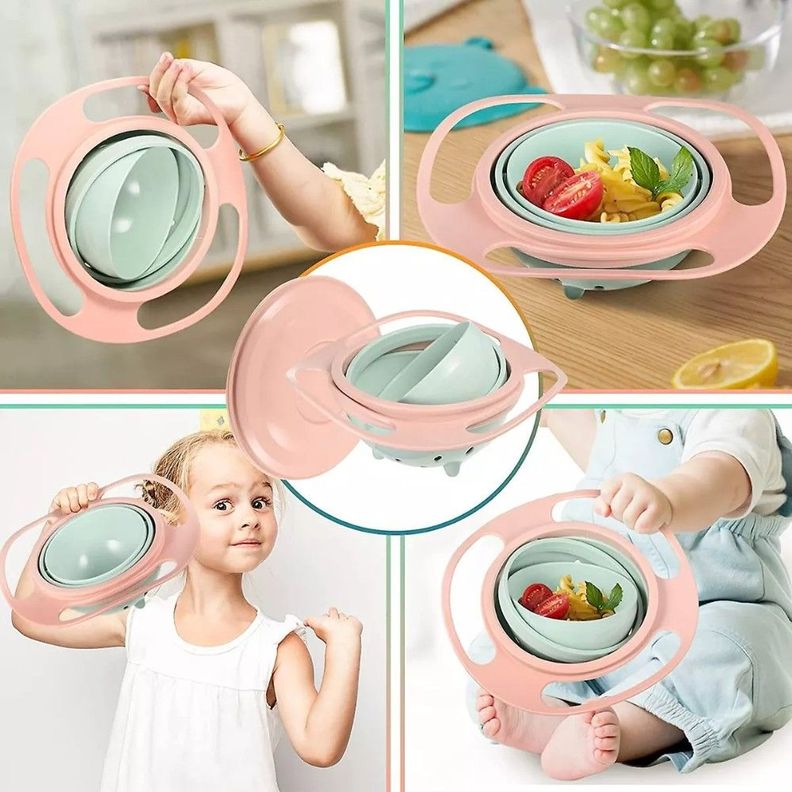 Plato Para Bebe Bowl Antiderrame Guagua Antivuelco - Norplat-4