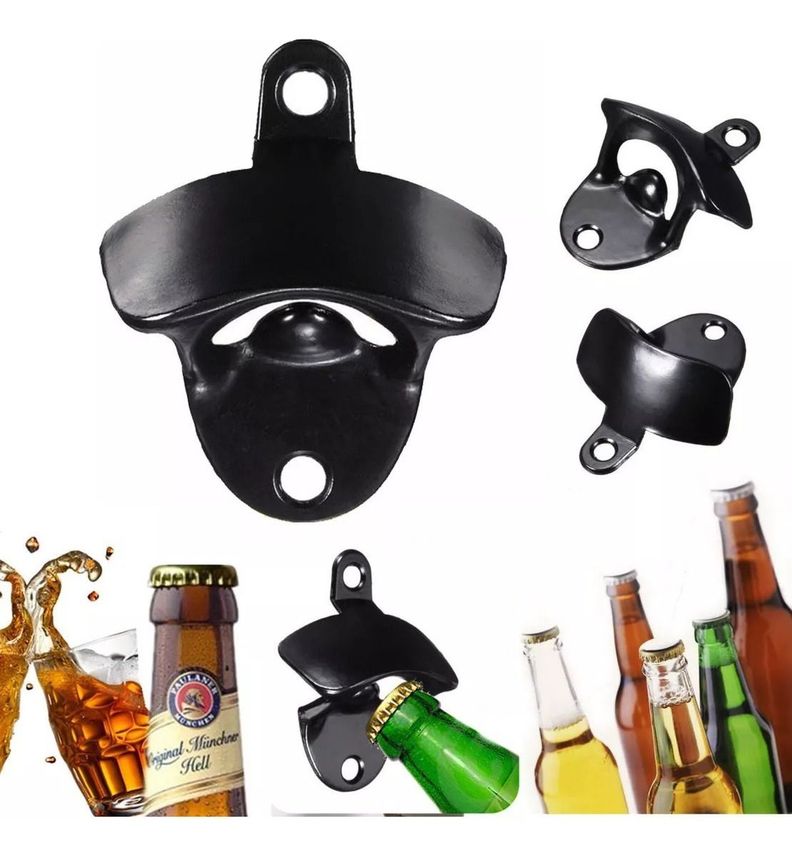10 Destapador Abridor Botellas Cerveza Montaje Pared Norplat-0