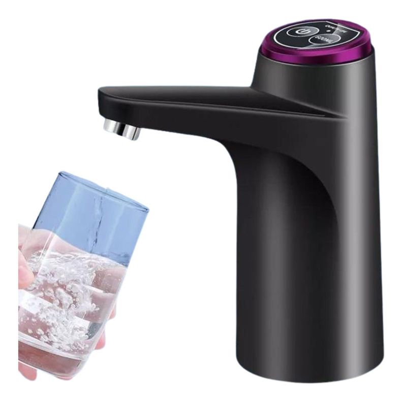 Norplat Dispensador De Agua Eléctrico Bomba Portátil Usb - Norplat Negro