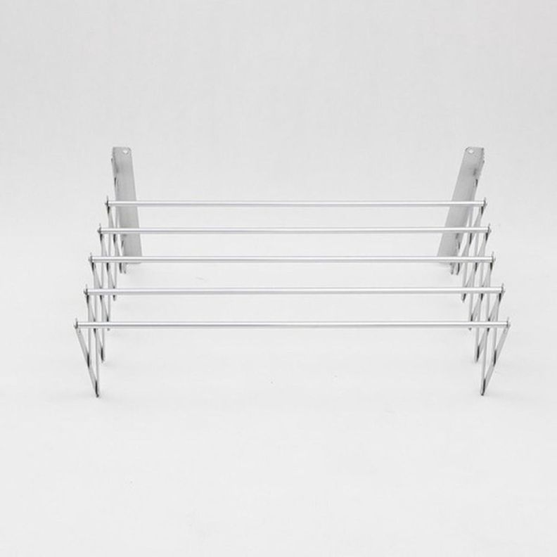 Tendederos Ropa Plegable Extensible Pared Colgador Norplat-3