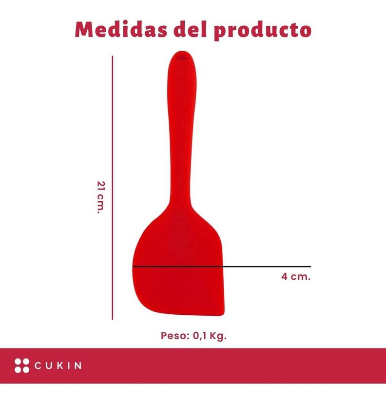 Espátula De Silicona 21cm - Norplat-4