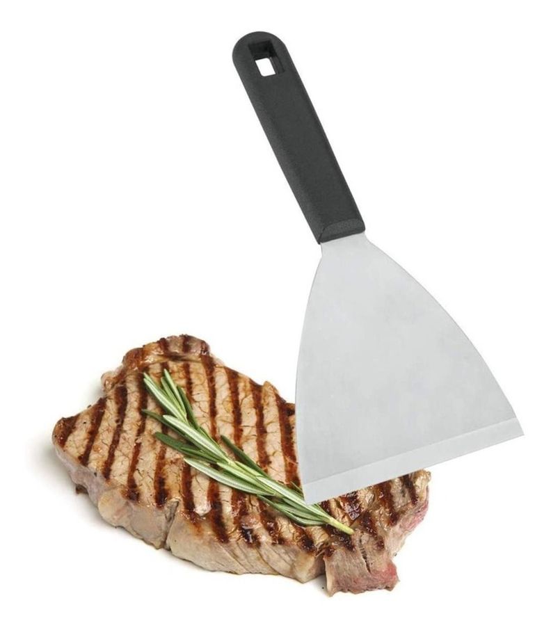Espatula Metálica Para Cocina Parrilla Plancha Hamburguesas - Norplat-0