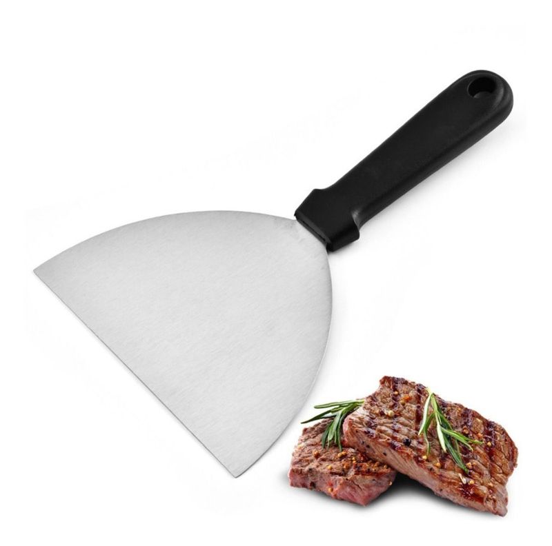 Espatula Metálica Para Cocina Parrilla Plancha Hamburguesas - Norplat-3