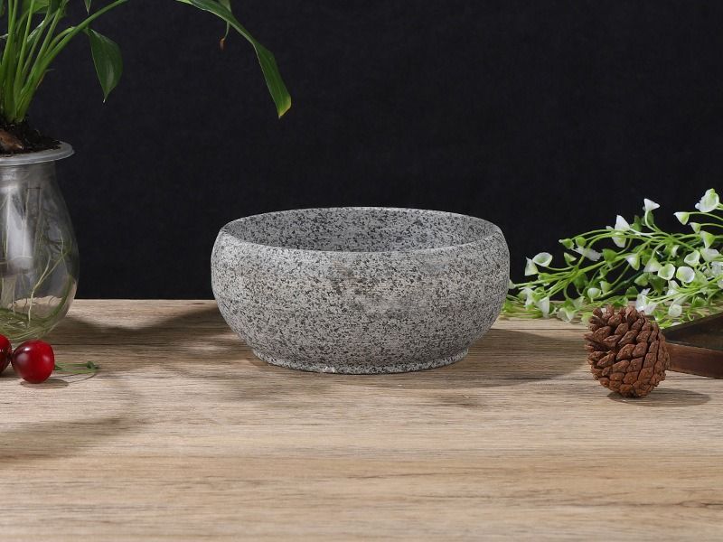 Mortero De Piedra 16cm Moledor Ideal Especias Coctel - Norplat-2