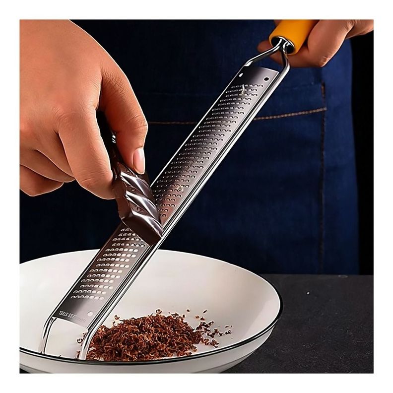 Rallador Manual Jengibre Limón Ajo Acero Inoxidable Cocina - Norplat-2