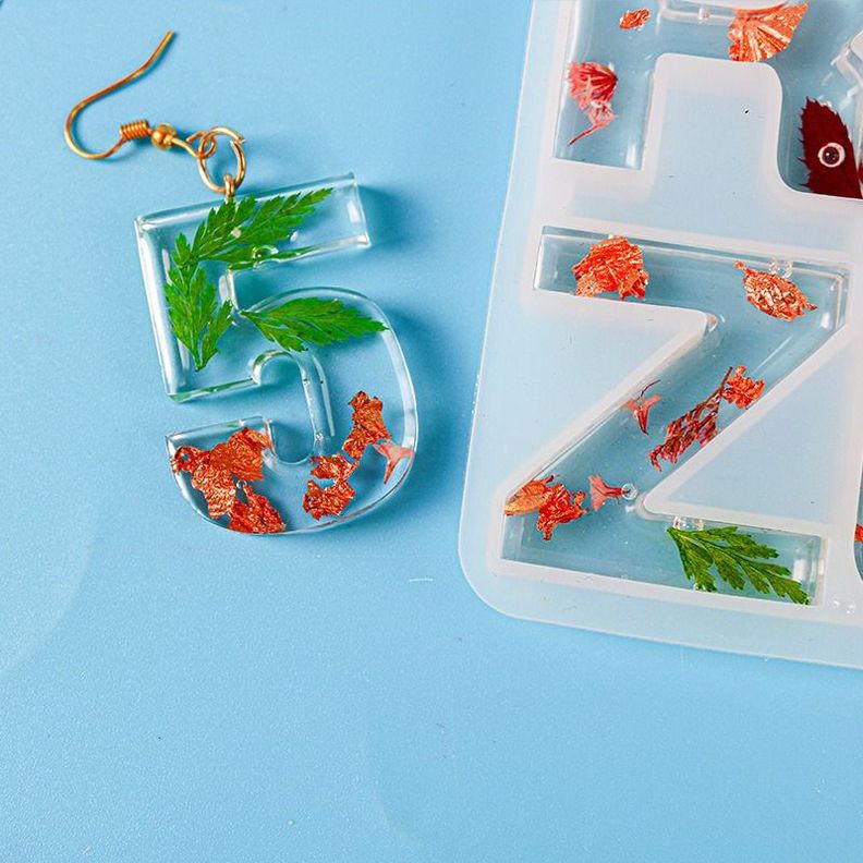 Molde Silicona Letras Números Moldes Repostería Transparente - Norplat-8
