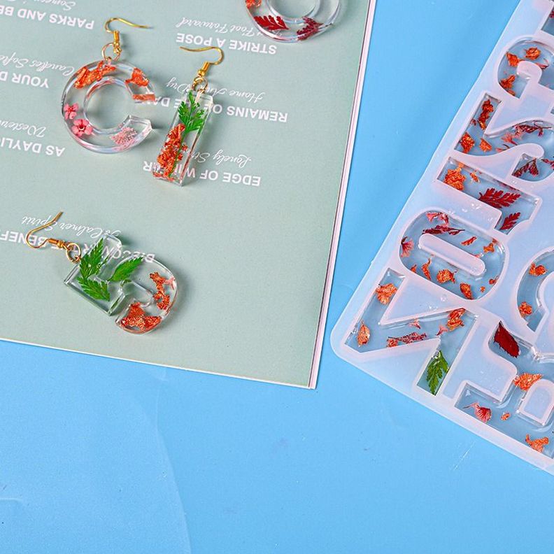 Molde Silicona Letras Números Moldes Repostería Transparente - Norplat-9