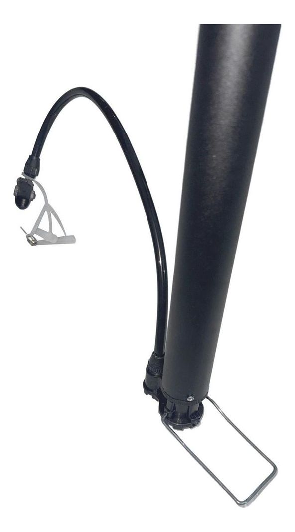 Bombin De Pie 120psi Valvulas Presta Schrader Bici - Norplat-4