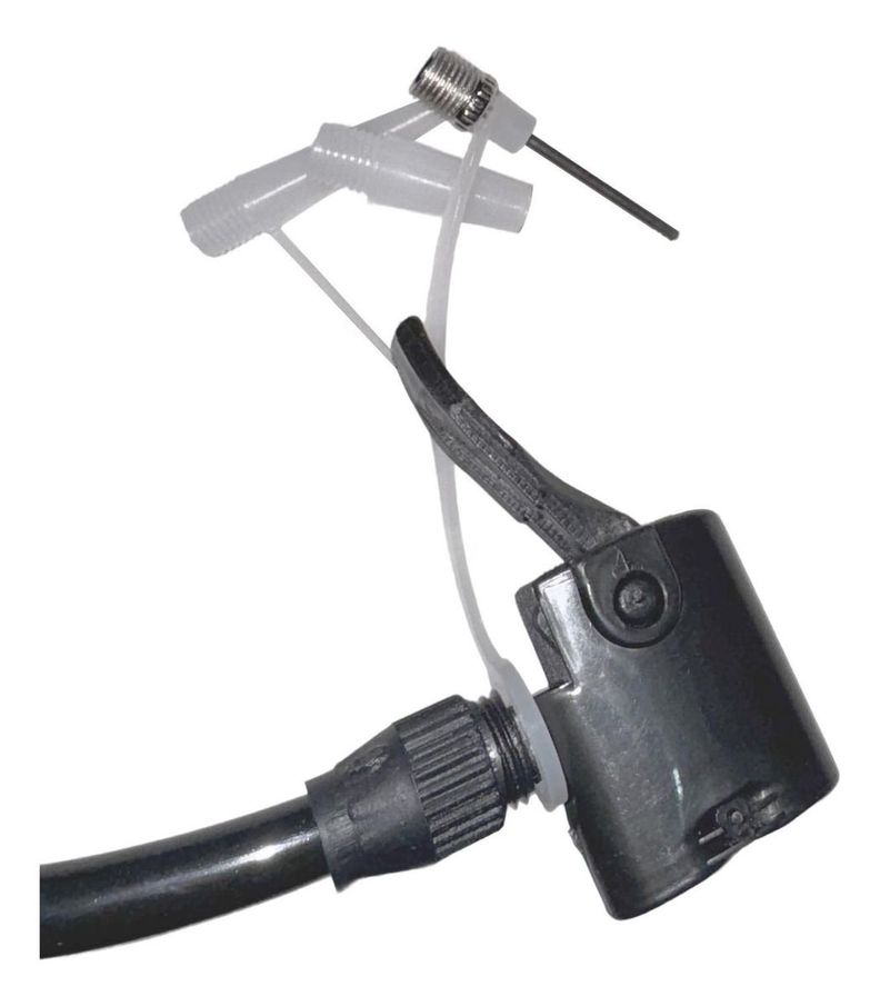 Bombin De Pie 120psi Valvulas Presta Schrader Bici - Norplat-7